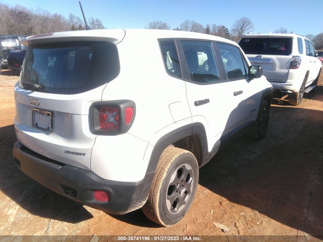 2015 JEEP RENEGADE SPORT VIN: ZACCJBAT3FPC13784