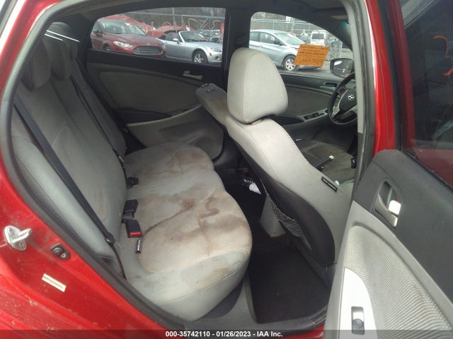 2012 HYUNDAI ACCENT GLS VIN: KMHCT4AEXCU167786