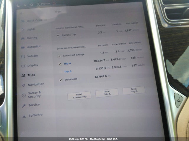 Tesla Model S 60 Kwh Battery/p85 2014 5YJSA1H17EFP61593 Image 8