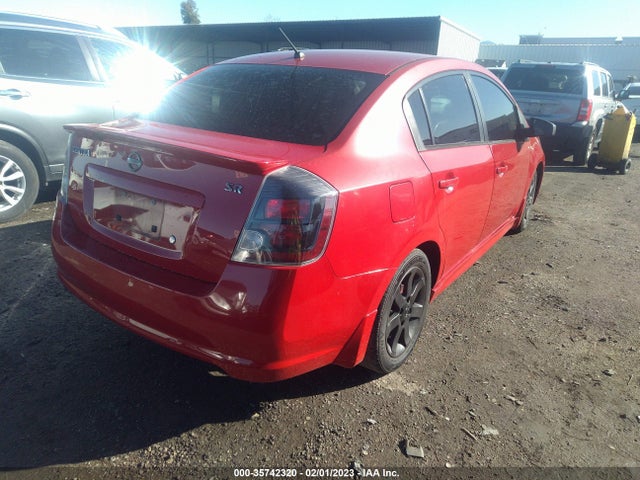 2012 NISSAN SENTRA 2.0 SR VIN: 3N1AB6APXCL741571