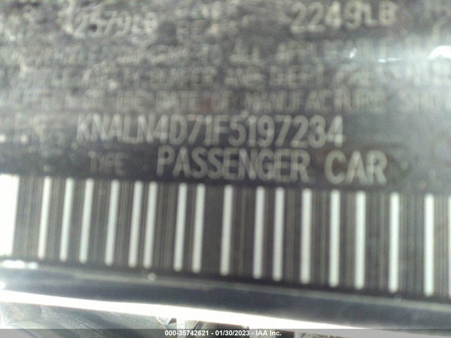 2015 Kia Cadenza, VIN: KNALN4D71F5197234