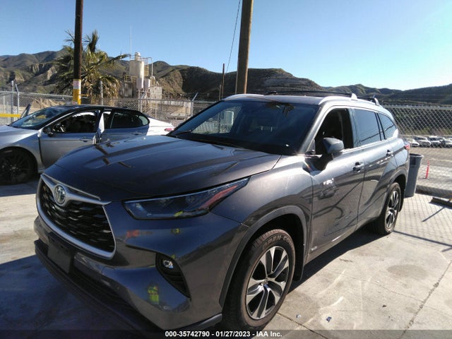 Toyota Highlander Hybrid Xle 2021 5TDHBRCH3MS038828 Image 2
