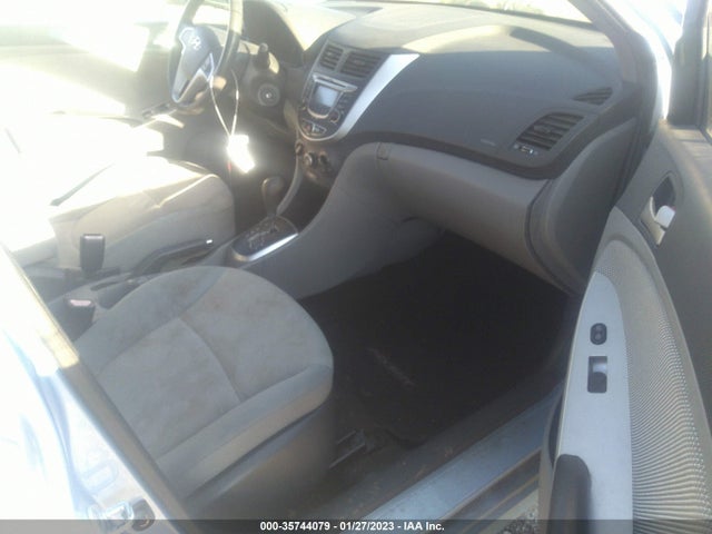 2012 HYUNDAI ACCENT GS VIN: KMHCT5AE5CU034598