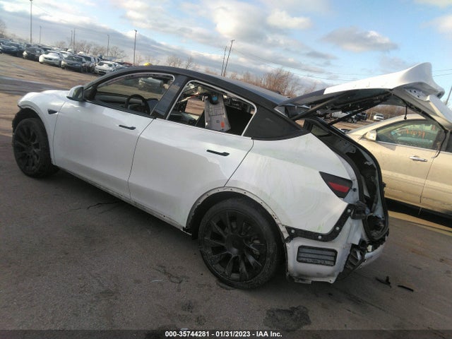 2021 TESLA MODEL Y LONG RANGE VIN: 5YJYGDEEXMF203379