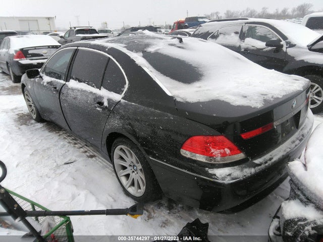 2004 BMW 7 SERIES 745LI VIN: WBAGN63404DS49542