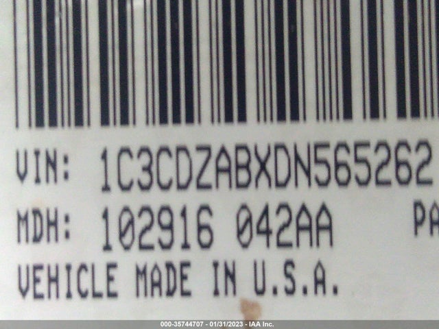 Dodge Avenger 2013 1C3CDZABXDN565262 Image 11