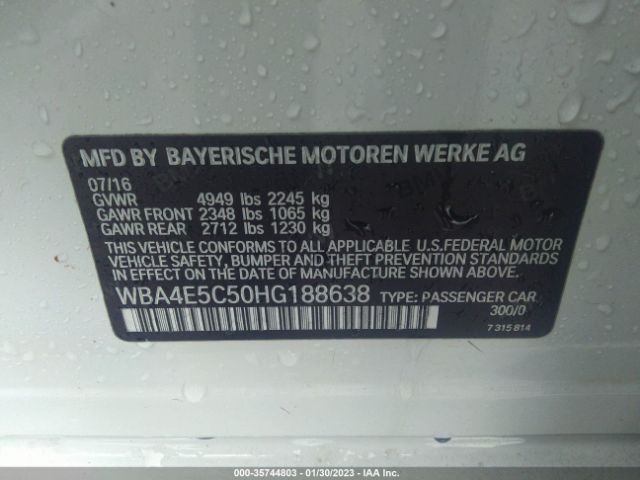 WBA4E5C50HG188638 BMW 4 Series 440i Xdrive