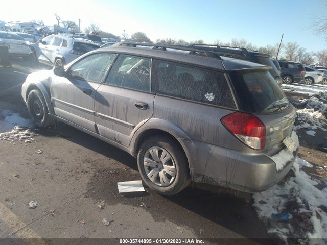 2008 SUBARU OUTBACK VIN: 4S4BP60C487325704