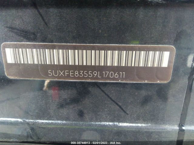 5UXFE83559L170611 BMW X5 48i