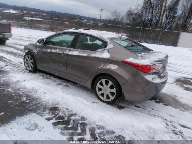 2012 HYUNDAI ELANTRA LIMITED PZEV VIN: 5NPDH4AE0CH140195