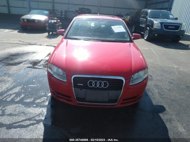 2007 AUDI A4 2.0T VIN: WAUDF78E57A106017