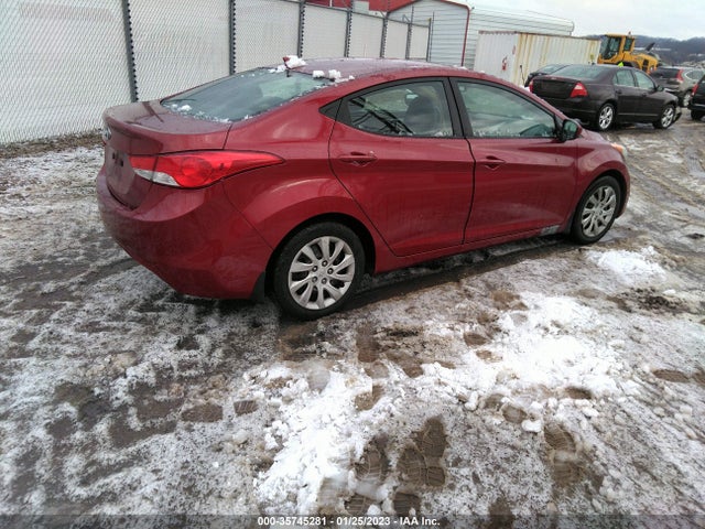 2013 HYUNDAI ELANTRA GLS PZEV VIN: 5NPDH4AE6DH196398
