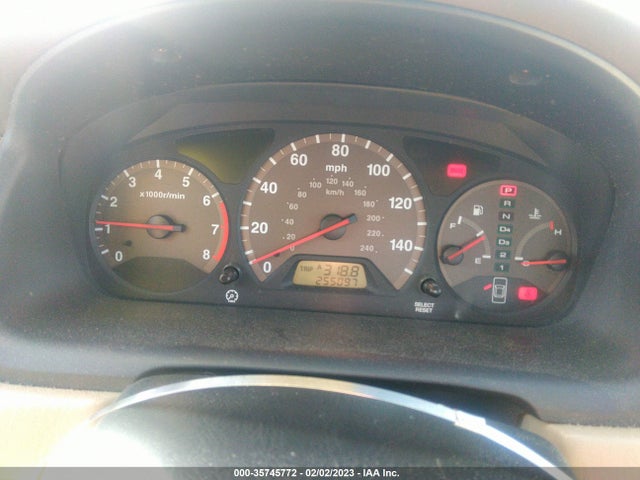 2002 HONDA ACCORD CPE EX W/LEATHER VIN: 1HGCG22542A024250