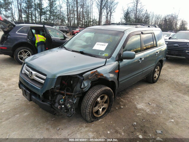2006 HONDA PILOT EX VIN: 2HKYF18456H542477