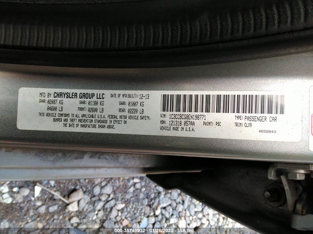 1C3CCBCG8EN198771 Chrysler 200 Limited