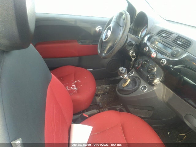 2012 FIAT 500 POP VIN: 3C3CFFAR7CT203538