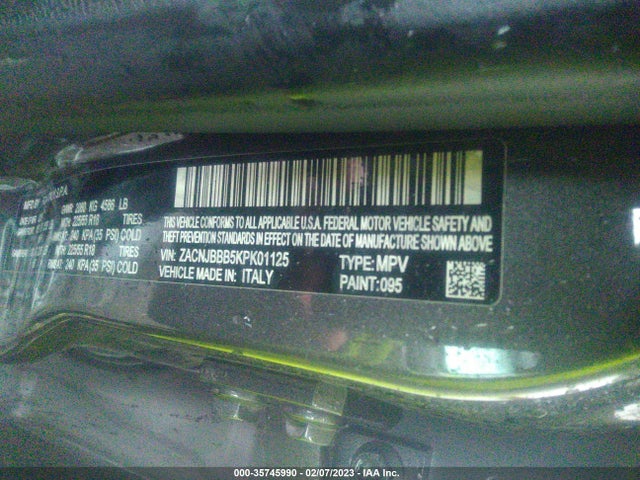 Jeep Renegade Altitude 2019 ZACNJBBB5KPK01125 Image 10