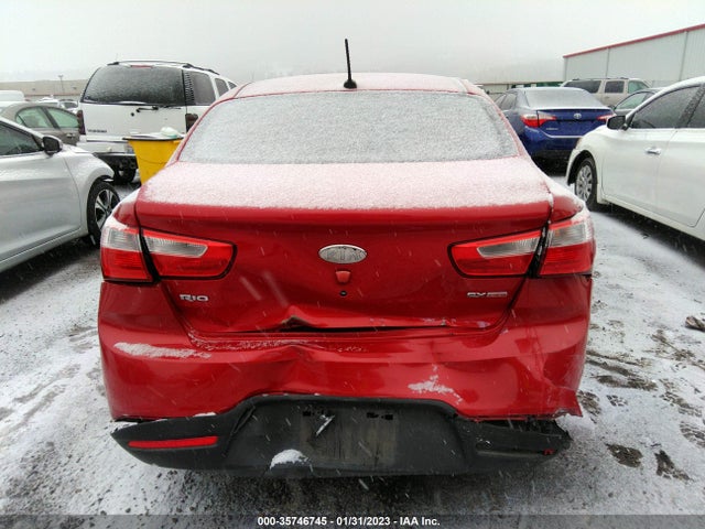 2012 KIA RIO EX VIN: KNADN4A31C6033882