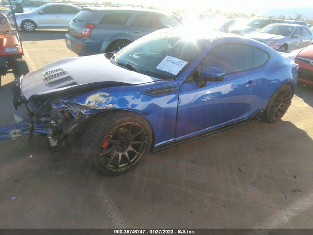 2015 SUBARU BRZ SERIES.BLUE VIN: JF1ZCAC19F9600311