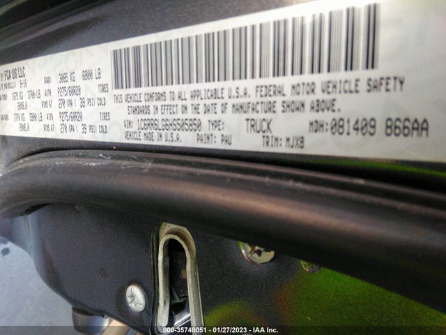 2017 Ram 1500, VIN: 1C6RR6LG6HS505850
