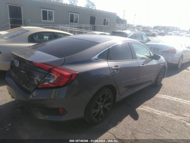 2019 HONDA CIVIC SEDAN SPORT VIN: 2HGFC2F83KH502270