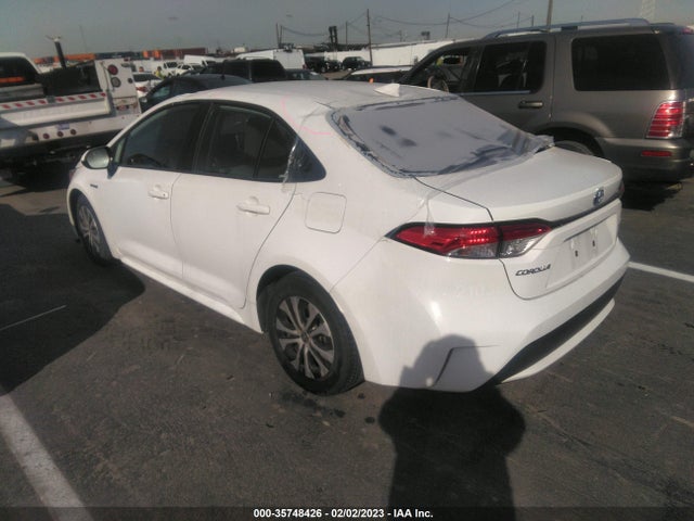 2020 TOYOTA COROLLA HYBRID LE VIN: JTDEBRBE0LJ027954