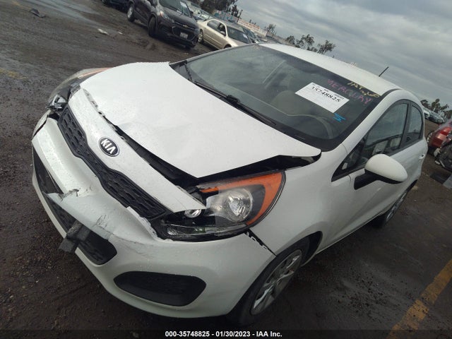 2013 KIA RIO LX VIN: KNADM5A37D6214897