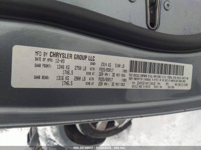 Dodge Journey Sxt 2010 3D4PG5FV4AT134432 Image 10