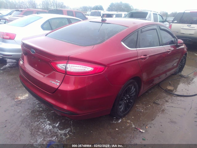 2013 FORD FUSION SE HYBRID VIN: 3FA6P0LU8DR206604