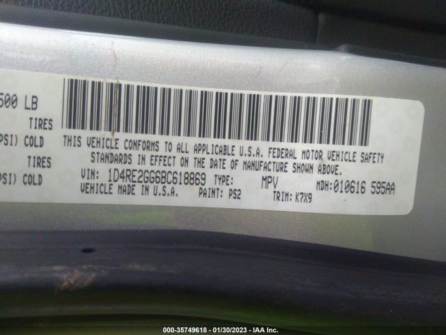 Dodge Durango Express 2011 1D4RE2GG6BC618869 Image 14