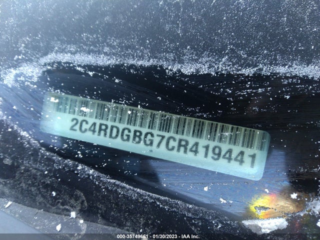 Dodge Grand Caravan Se 2012 2C4RDGBG7CR419441 Image 9