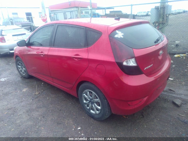 2014 HYUNDAI ACCENT GS VIN: KMHCT5AE8EU151644