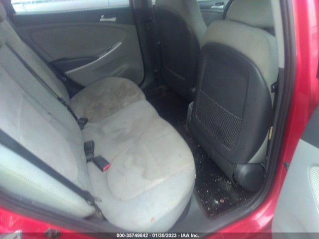 2014 HYUNDAI ACCENT GS VIN: KMHCT5AE8EU151644