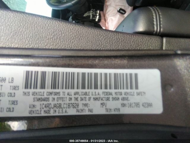 1C4RDJAG8LC187620 Dodge Durango Sxt Plus