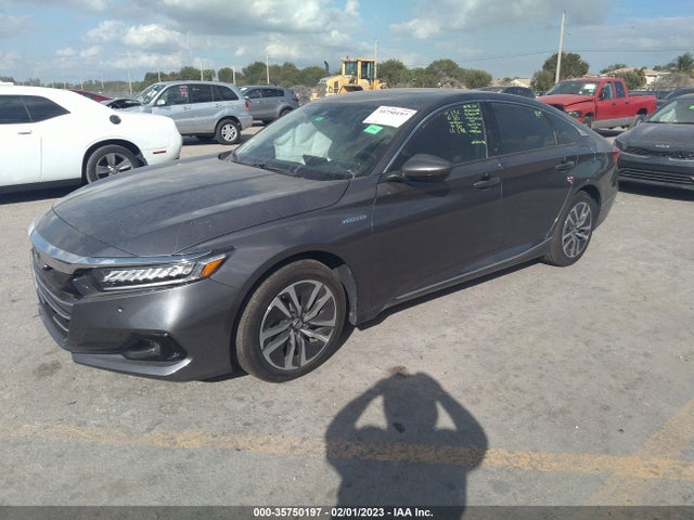 2022 HONDA ACCORD HYBRID EX-L VIN: 1HGCV3F59NA010189