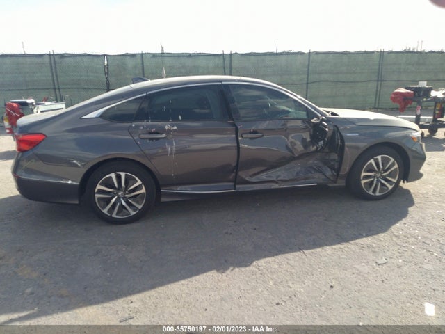 2022 HONDA ACCORD HYBRID EX-L VIN: 1HGCV3F59NA010189