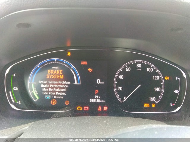2022 HONDA ACCORD HYBRID EX-L VIN: 1HGCV3F59NA010189
