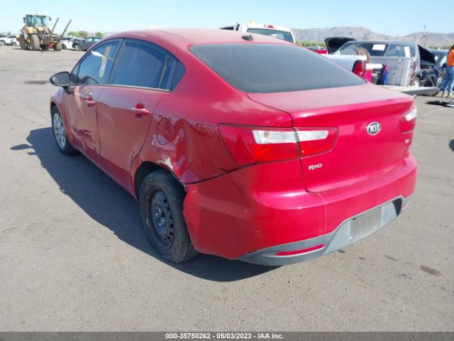 KNADM4A36F6434139 KIA RIO LX