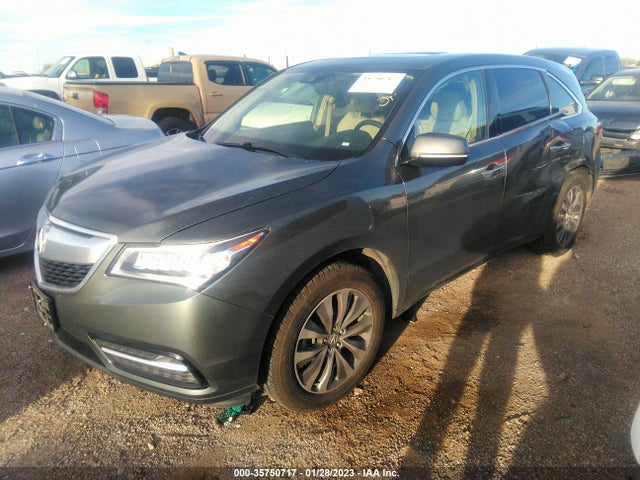 35750717 :رقم المزاد ، 5FRYD4H43GB026401 vin ، 2016 Acura Mdx W/tech/w/tech مزاد بيع