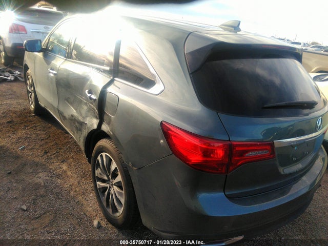 35750717 :رقم المزاد ، 5FRYD4H43GB026401 vin ، 2016 Acura Mdx W/tech/w/tech مزاد بيع