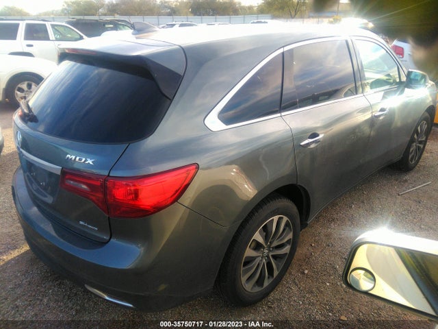 35750717 :رقم المزاد ، 5FRYD4H43GB026401 vin ، 2016 Acura Mdx W/tech/w/tech مزاد بيع