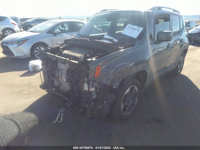 2017 JEEP RENEGADE LATITUDE VIN: ZACCJABB8HPG65166