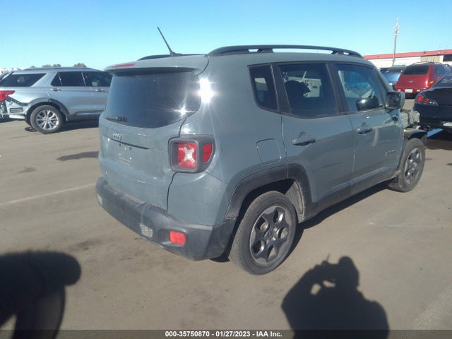2017 JEEP RENEGADE LATITUDE VIN: ZACCJABB8HPG65166