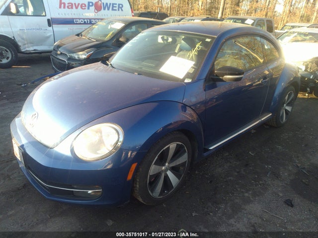 2012 VOLKSWAGEN BEETLE 2.0T TURBO PZEV VIN: 3VW4A7AT2CM644842