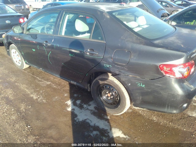 2009 TOYOTA COROLLA VIN: 2T1BU40E69C133591