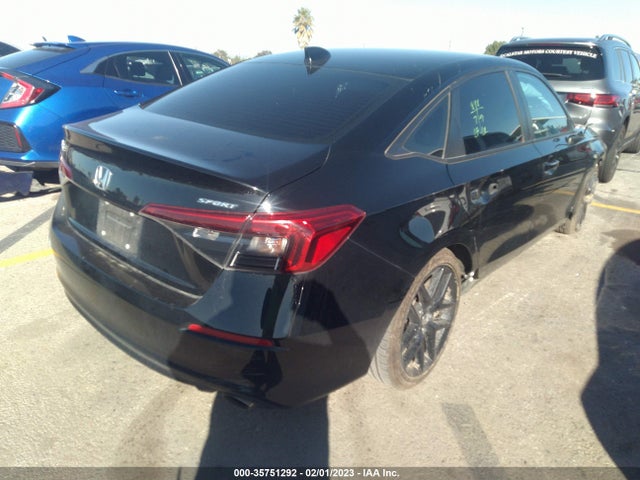 2022 Honda Civic, VIN: 2HGFE2F58NH544132