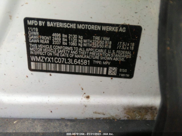 2020 Mini Countryman, VIN: WMZYX1C07L3L64581