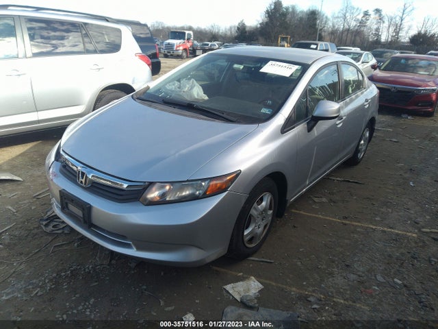 2012 HONDA CIVIC SDN LX VIN: 2HGFB2F51CH310002