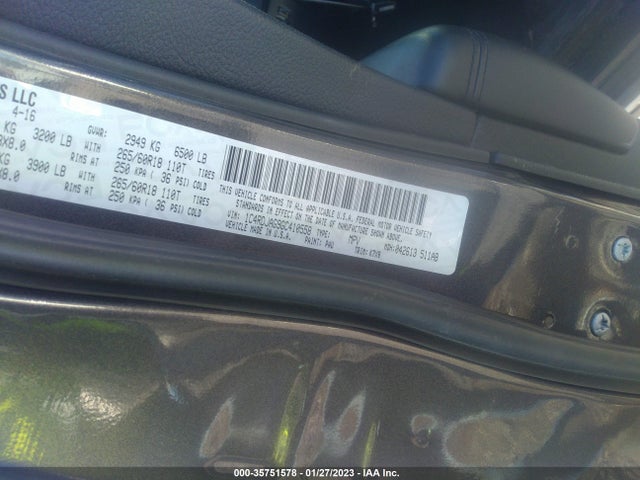 Dodge Durango Sxt 2016 1C4RDJAG9GC410558 Image 9