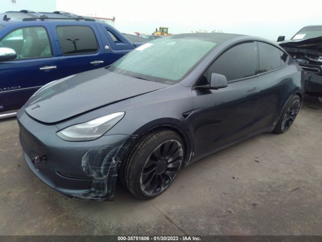 2022 TESLA MODEL Y 7SAYGDEFXNF450544 Photo 1
